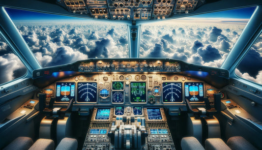 airplane cockpit